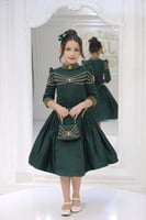 فستان بناتي تركي المقاسات من 4سنوات الى 11سنه /مدة...