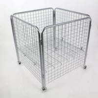 سلة كروم بكفرات عالية الجودة 70*70