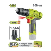 مثقاب بطاريه شحن DYLLU v12 (ضمان سنه)