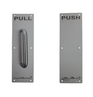 مسكة باب لاوج استانلس اسحب ادفع مقاس 10سم × 40سم