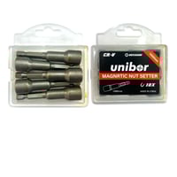 طقم لقم مسمار هنجر علبه بلاستيك 10ملي 5 قطع صيني u...