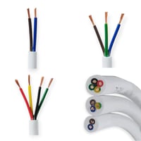 لفة سلك مبروم 4 خط 4 ملي وطني طول 100 يارده 91 متر