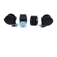 طقم كفر كرسي اسود قاعدة مربعه صيني 2"