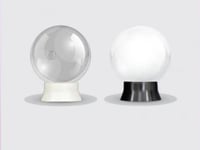 لمبة سترة السطح مع غطاء زجاجي أو أكريليك شفاف مع ق...