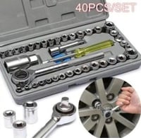 شنطة عده تماتيك متكامله للسياره تحتوي على مفاتيح ف...