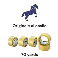 شطرطون 2" بلاستيك لاصق ابو حصان 70 يارده كرتون