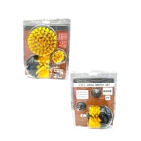 فرشة تنظيف بلاستيك تركب على الدريل صيني 3 قطي