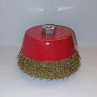 فرشة نظافه كوب للصاروخ 7" سلك ذهبي ناعم