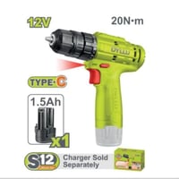 مثقاب بطاريه شحن DYLLU v12 (ضمان سنه)