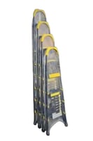 سلم مطبخ حديد تركي اسود 3 درجات