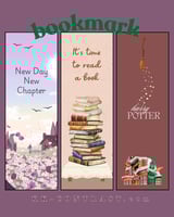 علامات مرجعية - فواصل كتب 15 سم