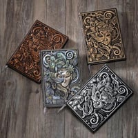 دفتر جلد - Notebook leather