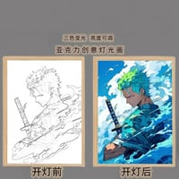 بوكس اضاءة ون بيس - one piece Light Box