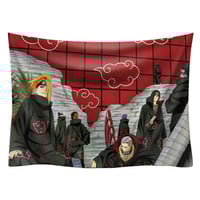 akatsuki - naruto - لوحة قماش الاكاتسوكي