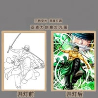 بوكس اضاءة ون بيس - one piece Light Box