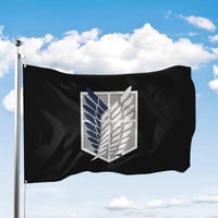 علم هجوم العمالقة - Attack On Titan Flag