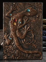 دفتر جلد - Notebook leather