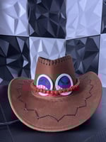 قبعة ايس (بني غامق) - ace cap (Dark Brown)