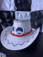 قبعة ايس (أبيض) - ace cap (White)