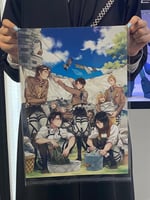 بوستر هجوم العمالقة - attack on titan