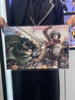 بوستر هجوم العمالقة - attack on titan