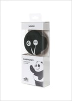 سماعة اذن سلكية بشخصية باندا من الدببة الثلاثة مع...