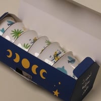 طقم فناجين قهوة سعودية – ثيم الحمامة