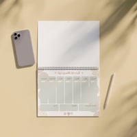 منظم الخطة الأسبوعية