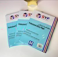 ورق استكر لامع 135 غرام