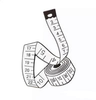 بروش شريط قياس | أبيض