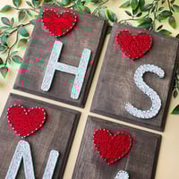 لوحة خشبية | حرف انقلش