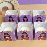 شمعة شكرًا معلمتي