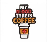 بروش فصيلة دمي قهوة