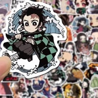 ملصقات 50 قطعة | Kimetsu No Yaiba