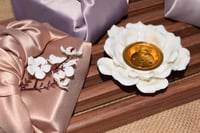 هدية أنيقة ( مبخرة مغلفة بقماش )