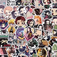 ملصقات 50 قطعة | Kimetsu No Yaiba