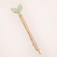 فاصل معدني ( اقرأ وانمُ) أخضر