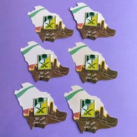 بروش سيفين ونخلة