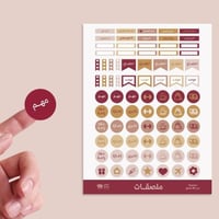 ملصقات تنظيم