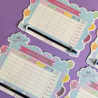 توزيعات الجدول