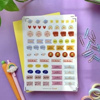 ملصقات للأجندة والمنظم