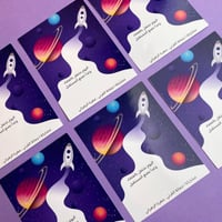 بطاقات نحتفل بالفضاء