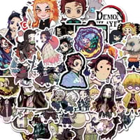ملصقات 50 قطعة | Kimetsu No Yaiba