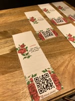 بطاقات الورد