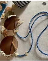 سير نظارة ( كحلي بتركواز )