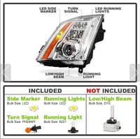 2014-2009 كاديلاك CTS شمعه امامية يسار جهة السائق...