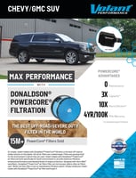 انتيك فلتر رياضي اصلي من Volant مع فلتر PowerCore®...