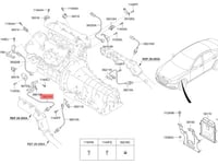 حساس اوكسجين امامي يسار جهة السائق جينيسس G80 G90...