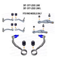 لكزس LS460 من 2007 الى 2017 دفع خلفي RWD طقم جلد م...
