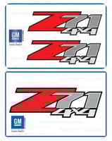 عدد 2 طقم شعار Z71 جمس سييرا سلفرادو 2007-2013 اصل...